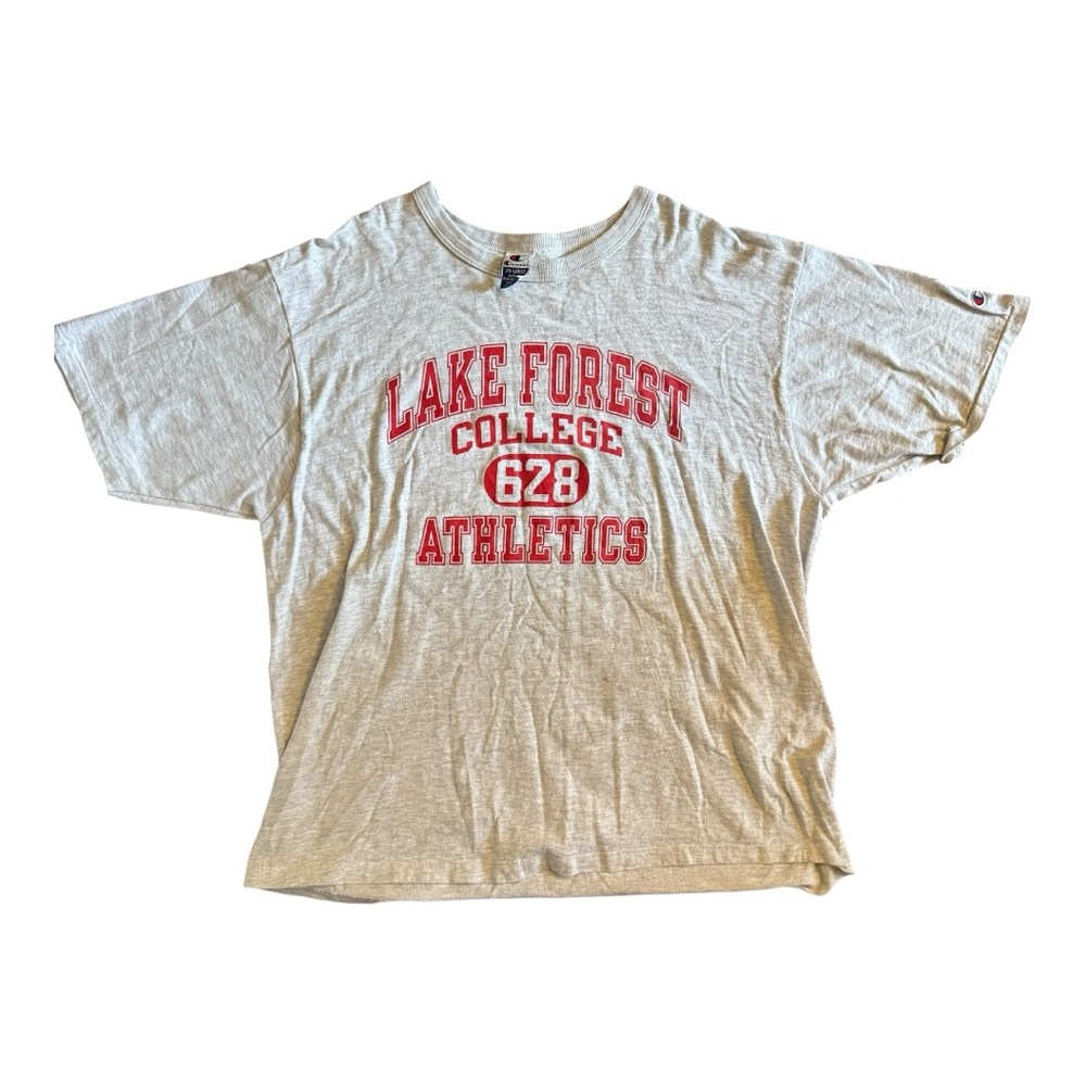 90s Champion USA Double-Tag Lake Forest Tee - XXL